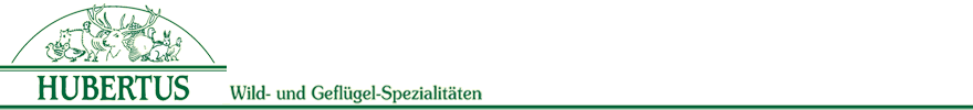 Logo Hubertus Wild- und Geflügel-Spezialitäten